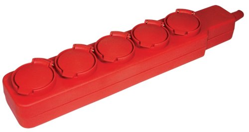 Удлинитель с заземлением IEK У05В 5х5м с крышками 16А 3500Вт IP44 оранжевый фото Удлинитель с заземлением IEK У05В 5х5м с крышками 16А 3500Вт IP44 оранжевый картинка